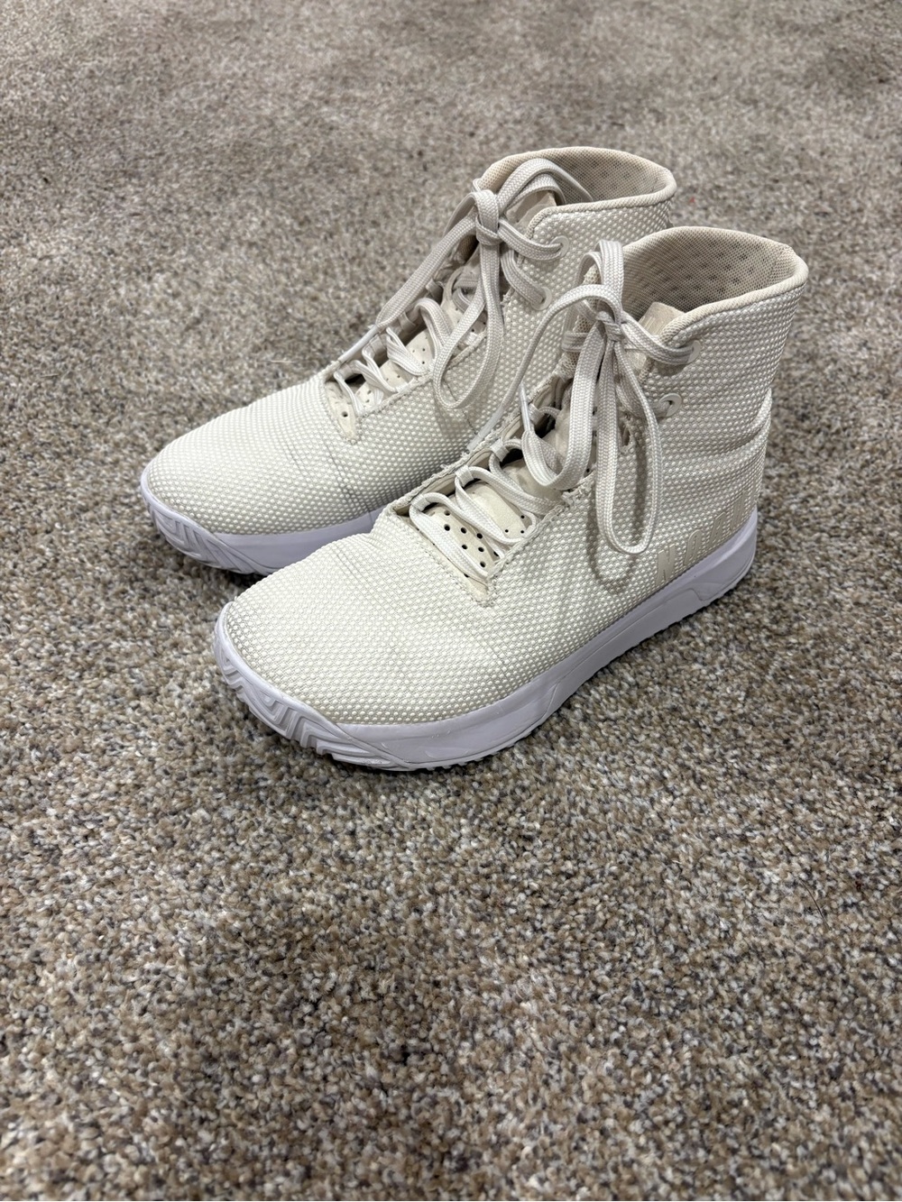 NOBULL White Impact High-Top Athletic Shoes